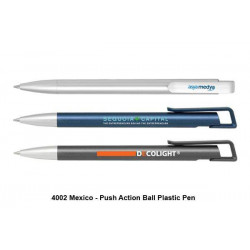 4002 Mexico-Push Action Ball Plastic Pen, Promotional Gifts, Promotional Gift, Singapore